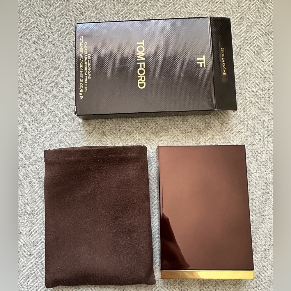 NEW Tom Ford Eye Color Quad Eyeshadow Palette De La Crème - Picture 8 of 9